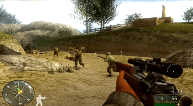 Call of Duty 2 Big Red One screenshot 4 for Playstation 2